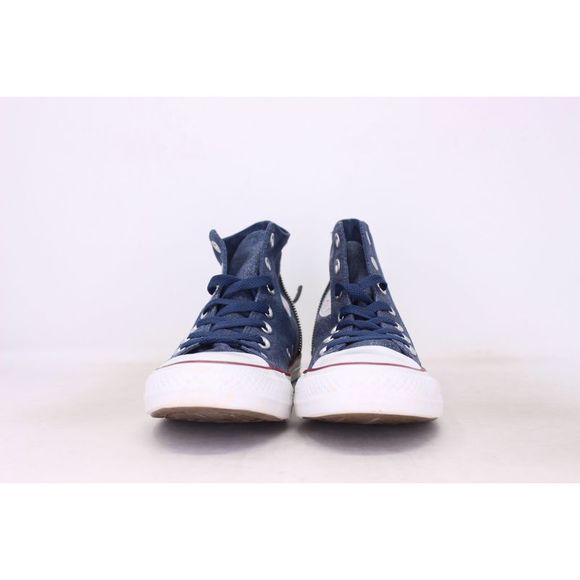 Converse Chuck Taylor Tri Zip Hi Navy/Red-White 545021C Women's - Picture 5 of 8